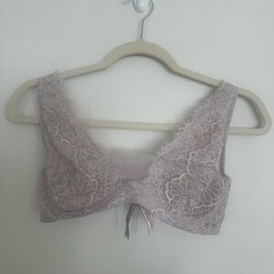 Victoria’s Secret Dream Angels Lace Plunge Bra 34D EUC